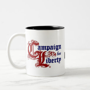 Ron Paul Campaign for Liberty Tweekleurige Koffiemok