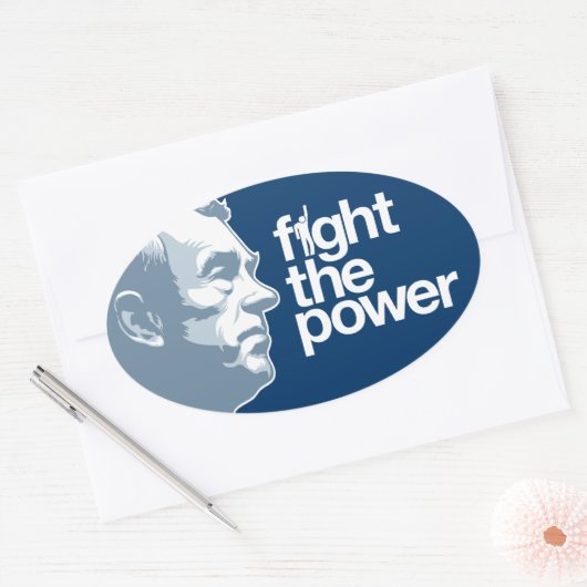 Ron Paul Combine Les Stickers Power (Enveloppe)