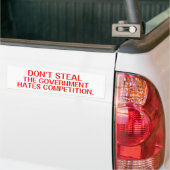Ron Paul Dont Steal Bumpersticker (Op Truck)