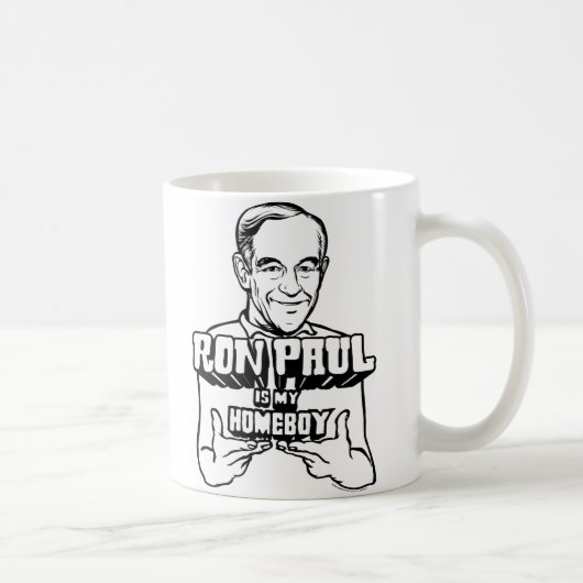 Ron Paul est mes tasses de Homeboy (Droite)