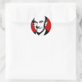 Ron Paul Gear Ronde Sticker (Tas)