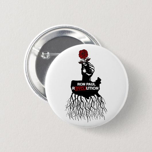 Ron Paul Grass Roots Button (Voorkant /achterkant)