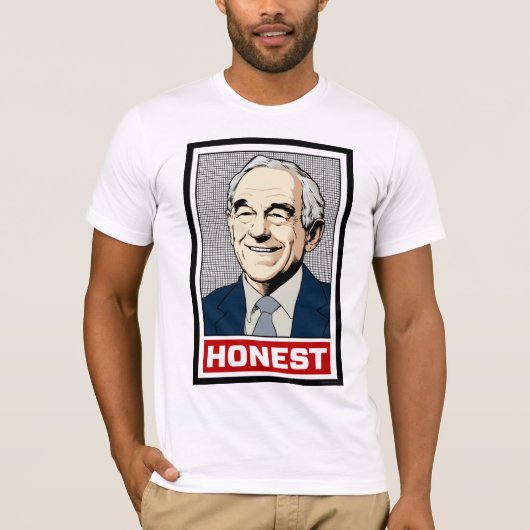 Ron Paul Honest Shirt (Voorkant)