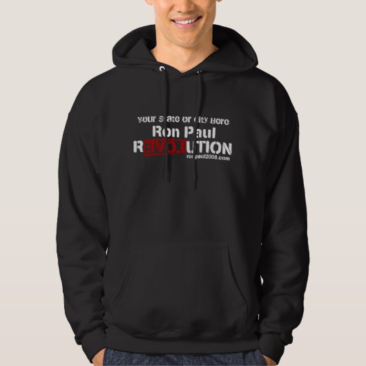  Ron Paul Hoodie (Voorkant)