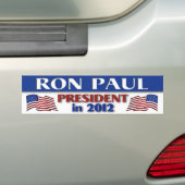 Ron Paul in 2012 Bumper Sticker (En voiture)