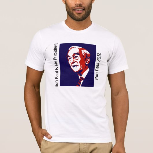 Ron Paul is mijn President T-shirt (Voorkant)