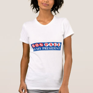Ron Paul is mijn President T-Shirt