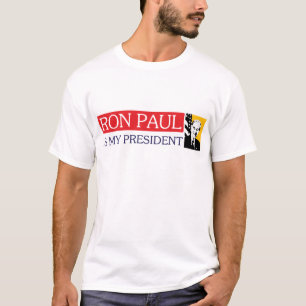 Ron Paul is mijn President T-shirt