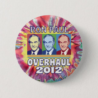 Ron Paul Overhaul 2012 Ronde Button 5,7 Cm