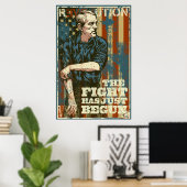 Ron Paul Poster (Thuiskantoor)