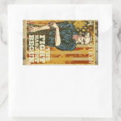 Ron Paul Poster Rechthoekige Sticker (Tas)