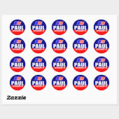 Ron Paul pour le Président 08 Stickers (Feuille)