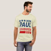 Ron Paul President 2012 Campaign Gear T-shirt (Voorkant volledig)