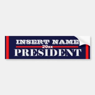Ron Paul president 2012 CUSTOMIZE Bumpersticker