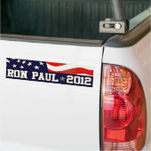 Ron Paul President in 2012 Bumper Sticker (Sur camion)
