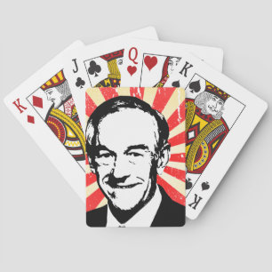 Ron Paul Propaganda Pokerkaarten