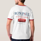 Ron Paul Red Pill Shirt (Achterkant volledig)