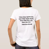 Ron Paul Revolution 2012 T-Shirt (Achterkant)
