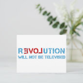Ron Paul revolution Briefkaart (Staand voorkant)