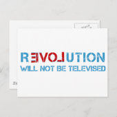 Ron Paul revolution Briefkaart (Voorkant / Achterkant)