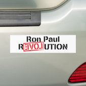 Ron Paul Revolution Bumper Sticker (En voiture)