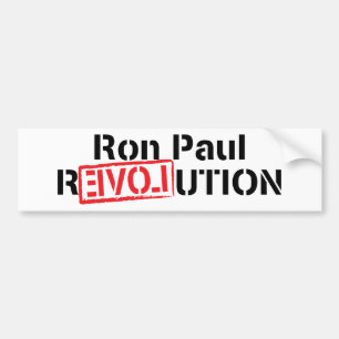 Ron Paul Revolution Bumper Sticker