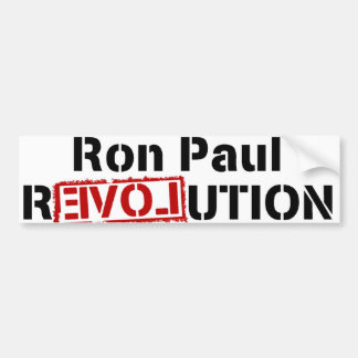 Ron Paul Revolution Bumpersticker