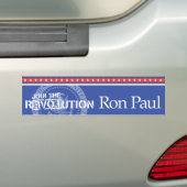 Ron Paul Revolution Bumpersticker (Op auto)