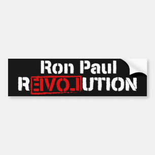 Ron Paul Revolution Bumpersticker