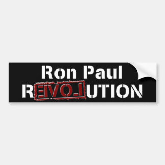 Ron Paul Revolution Bumpersticker