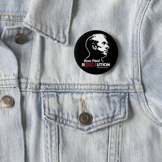 Ron Paul Revolution Button (In situ)