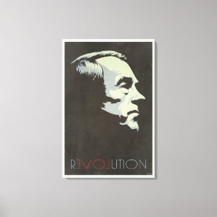 Ron Paul Revolution Canvases Canvas Afdruk