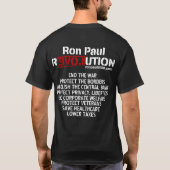 Ron Paul Revolution Dark Shirt (Achterkant)
