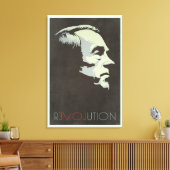 Ron Paul Revolution  doeken Canvas Afdruk (Insitu (Woonkamer))