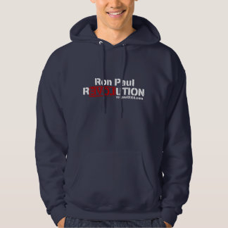 Ron Paul Revolution Fit Hooded Hoodie