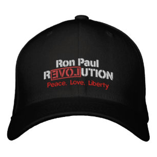 Ron Paul Revolution geborduurd Pet