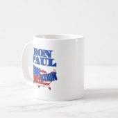 Ron Paul Revolution Koffiemok (Voorkant links)