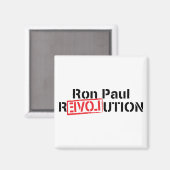 Ron Paul Revolution Magnet Magneet (Voorkant / Achterkant)