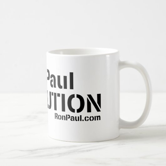 Ron Paul Revolution Mok (Rechts)