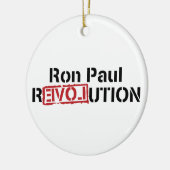 Ron Paul Revolution Ornament (Links)