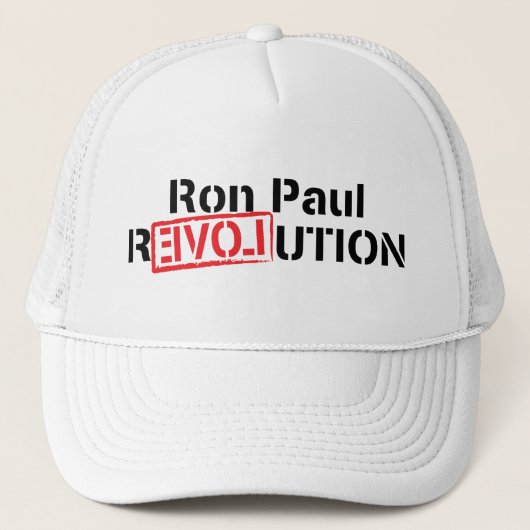 Ron Paul Revolution Pet (Voorkant)