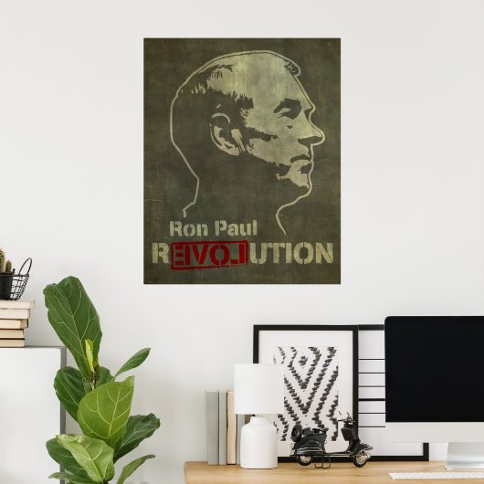 Ron Paul Revolution Print (Thuiskantoor)