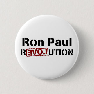 Ron Paul Revolution Ronde Button 5,7 Cm