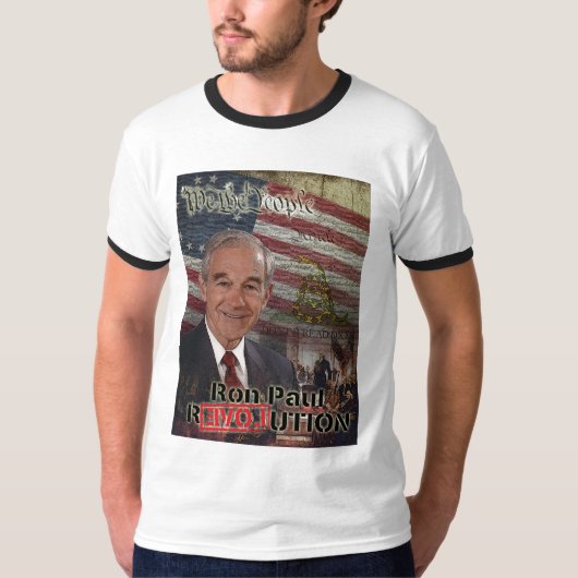 Ron Paul Revolution Shirt (Voorkant)