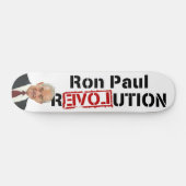 Ron Paul Revolution Skateboard (Horizontaal)