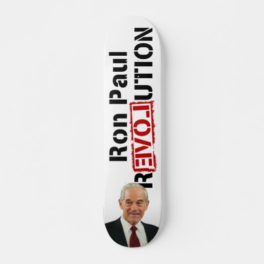 Ron Paul Revolution Skateboard (Voorkant)