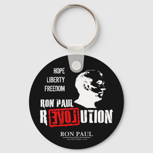 Ron Paul Revolution Sleutelhanger (Voorkant)