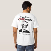 Ron Paul Revolution T-shirt (Achterkant volledig)