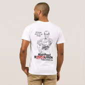 Ron Paul Revolution T-Shirt (Achterkant volledig)