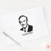Ron Paul Ronde Sticker (Envelop)